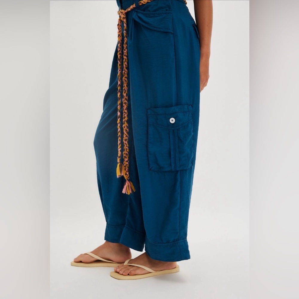 FREE PEOPLE Hit The Coast Coveralls/JUMPSUIT - Picture 4 of 13